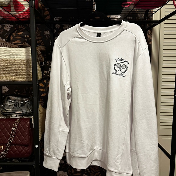Lululemon Athletica White Pullover - Picture 1 of 3